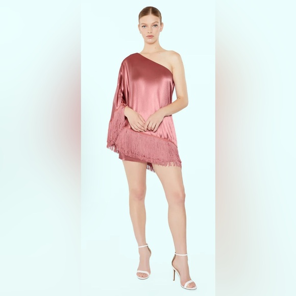 Likely Evange Dress - Dusty Rose (6) - Picture 1 of 7